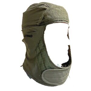Vintage Military Wool Helmet Liner Cap – Olive Drab (Size: 7 1/4)